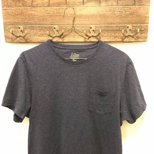 “J. Crew Broken In Knit Goods” Men’s Tee